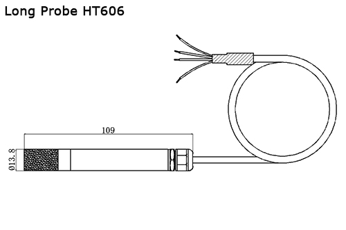 Dehumidifier humidity sensor long probe size