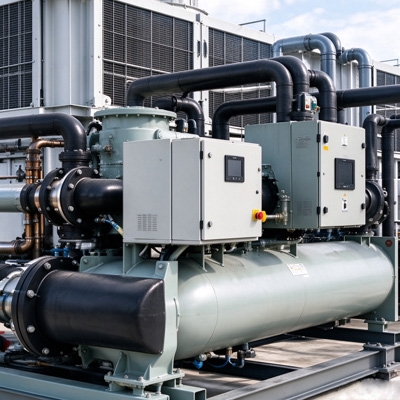 Differential pressure switch for chillers
