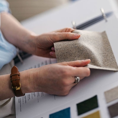 Digital color sensor of fabric inspection