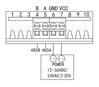 Digital IAQ sensor wiring method