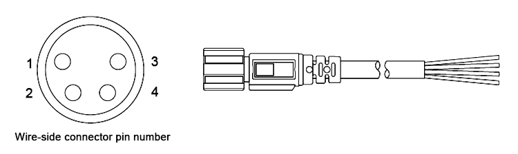 Digital water flow switch wire color