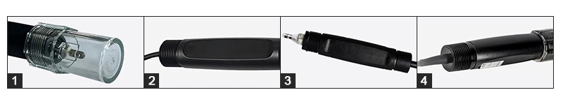 Dissolved ozone sensor detail