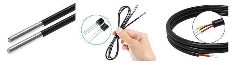DS18B20 waterproof temperature sensor probe details