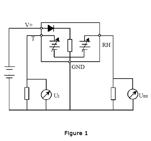 Duct temperature and humidity sensor pin functions