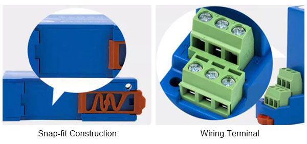 Electrical current sensor 5a detail