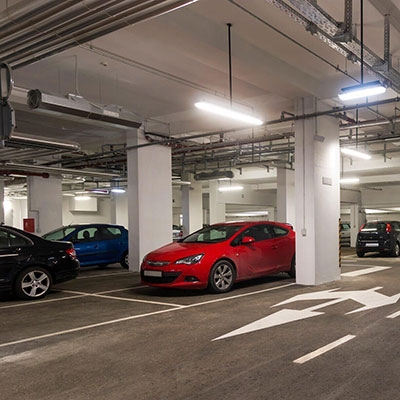 Electrochemical o2 sensor of underground parking garage