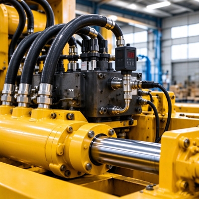 Electronic pressure switch for hydraulic systems