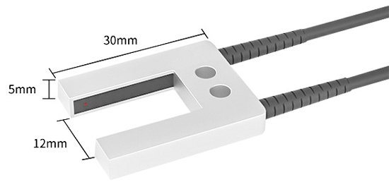 Fiber optic probe u type size