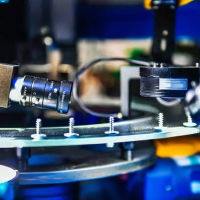 Fiber optic sensor for detecting tiny parts