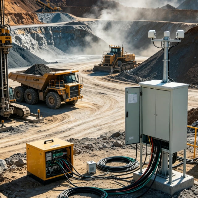Field deployment of the programmable signal isolator in a large-scale open-pit mining application