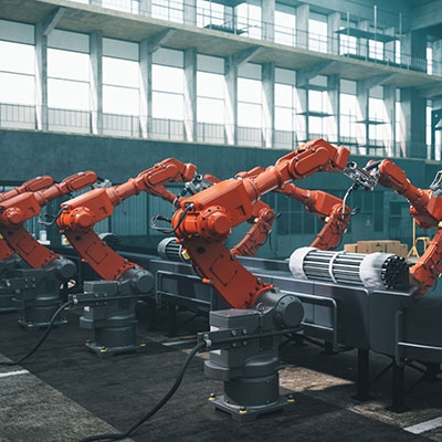Flammable gas sensor of industrial production area