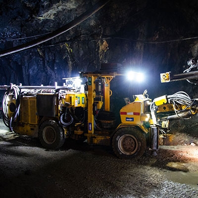 Flammable gas sensor of mining area