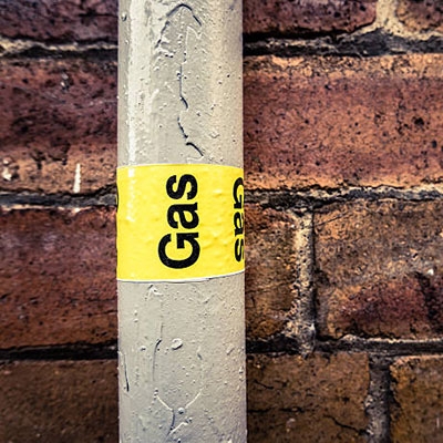 Flammable gas sensor of pipeline leak