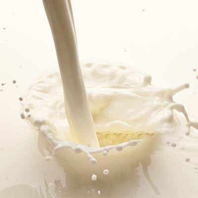 Flow sensor for milk