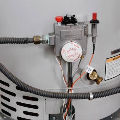 Flow switch for gas water heater system