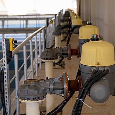 Flow switch for water treatment system