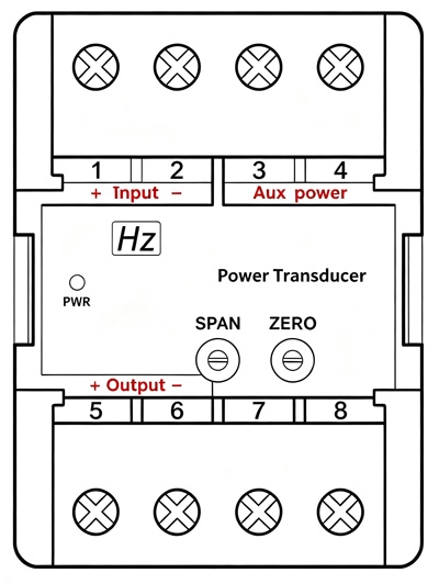 Frequency transducer calibration instructions for accurate frequency