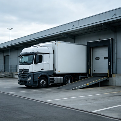GPS speed sensor installed on commercial vehicle application