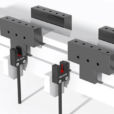 Guide rail speed detection