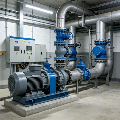 High voltage transducer installed in industrial drive system application