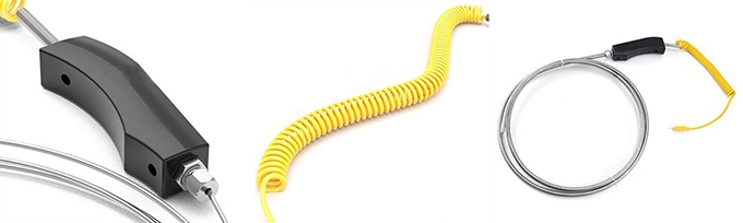 High temperature thermocouple feature