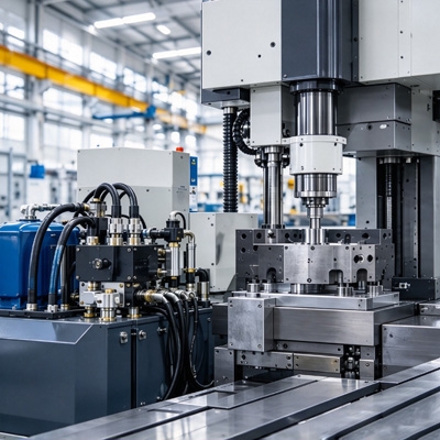 Hydraulic pressure switch for industrial machinery