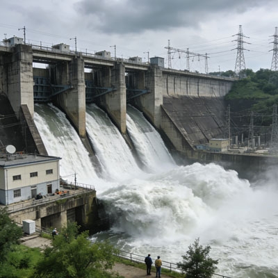 Hydrostatic level sensor for water conservancy project