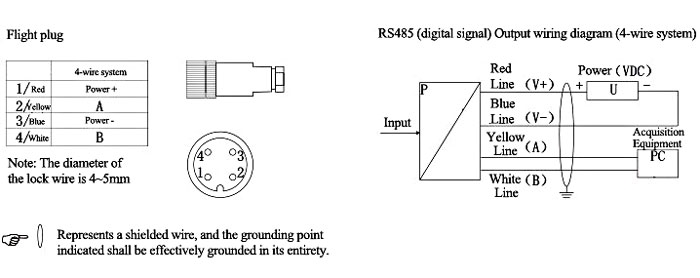 Hydrostatic water level sensor wiring diagram