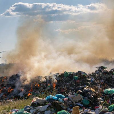 Incineration pollution