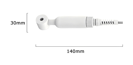Inductive conductivity sensor dimension