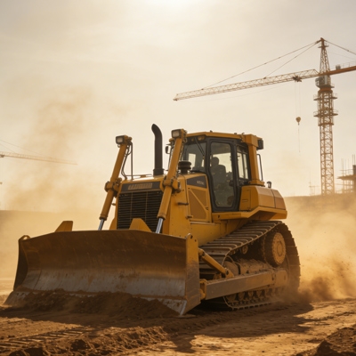 Inductive proximity sensor for construction machinery