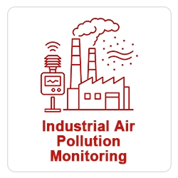 Industrial air pollution monitoring