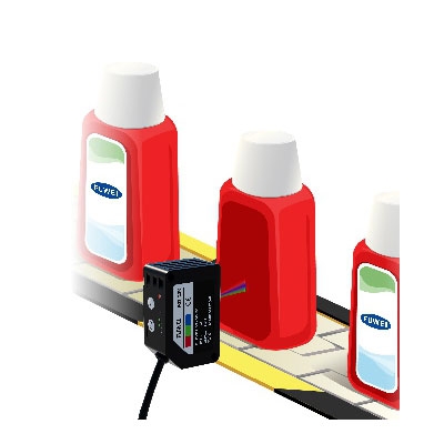 Industrial color sensor of packaging inspection