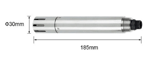 Industrial conductivity sensor size
