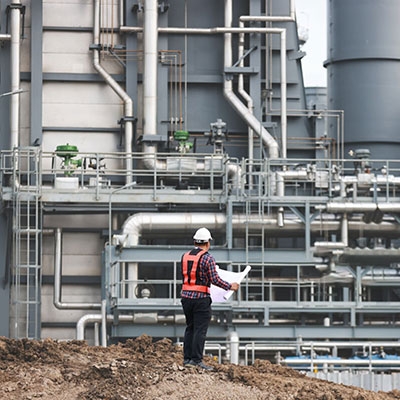 Industrial site tht gas detection