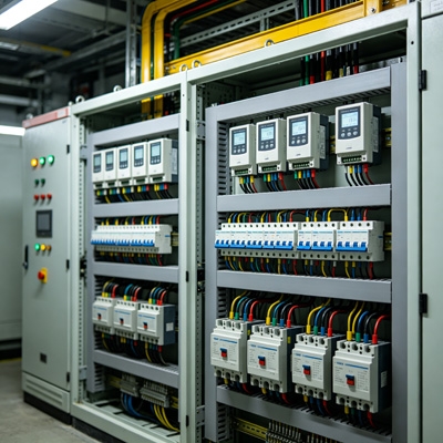 Isolated AC voltage sensor for power monitoring and distribution