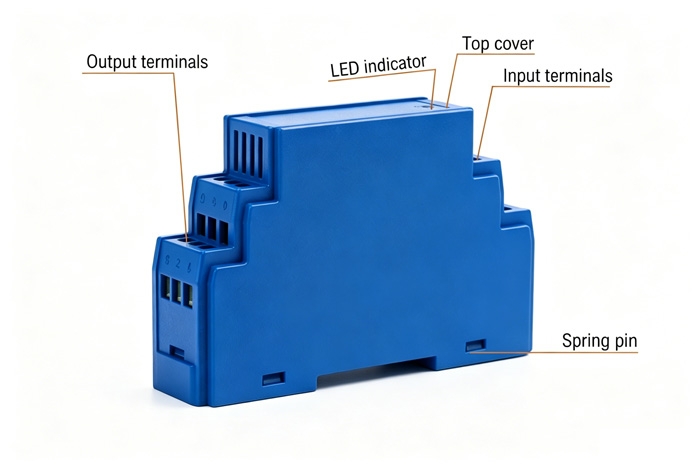 Isolated DC ripple voltage transducer product details and structure
