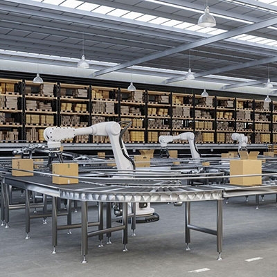 Laser distance sensor module for smart production line