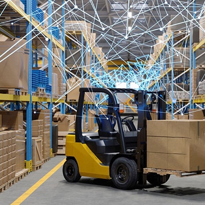 Laser through beam photoelectric sensor for logistics conveying