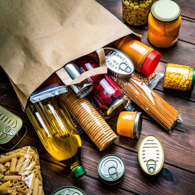 LED color sensor of food and packaging