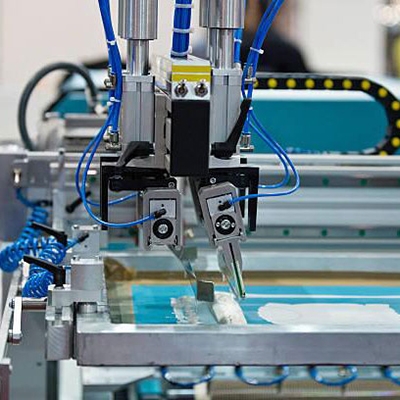 LED color sensor of textiles and printing