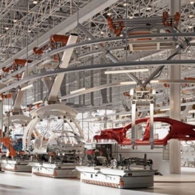 Light curtain of assembly line