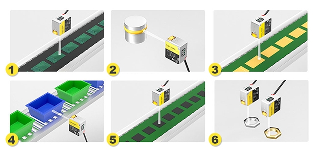 Long distance color sensor usage case