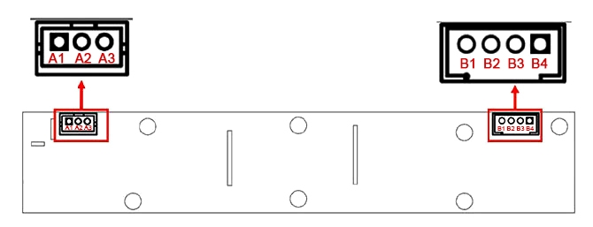 Long type interface wiring method