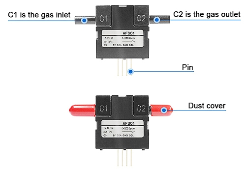 Low air flow sensor detail