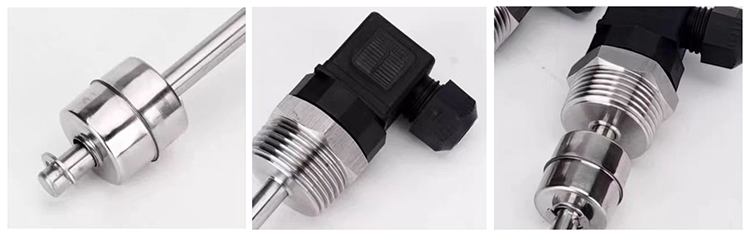 Magnetic float switch feature