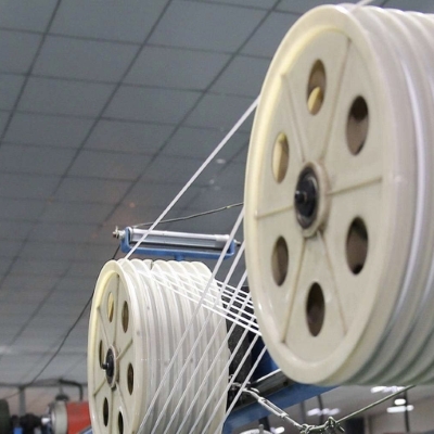 Measuring fiber tension 