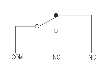 Mechanical limit switch contact