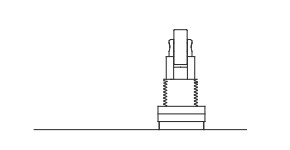 Mechanical limit switch panel mount across roller plunger