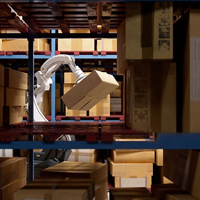 Methane sensor of warehouse
